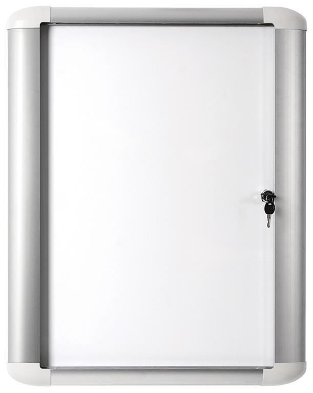 Bi-Office Oglasna omarica zunanja s ključem 16xA4 Mastervision, zunanje mere 103,6x130,2cm