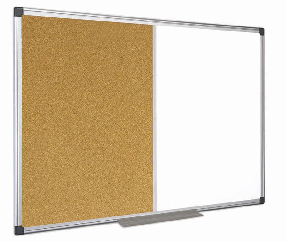 Bi-Office Tabla kombi pluta-magnet 90 x 120 cm