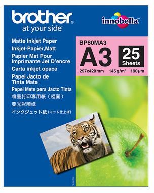 Brother Foto papir mat A3, 25 listov, 145g/m2 Inkjet
