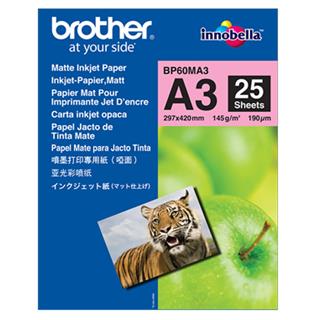 Brother Foto papir mat A3, 25 listov, 145g/m2