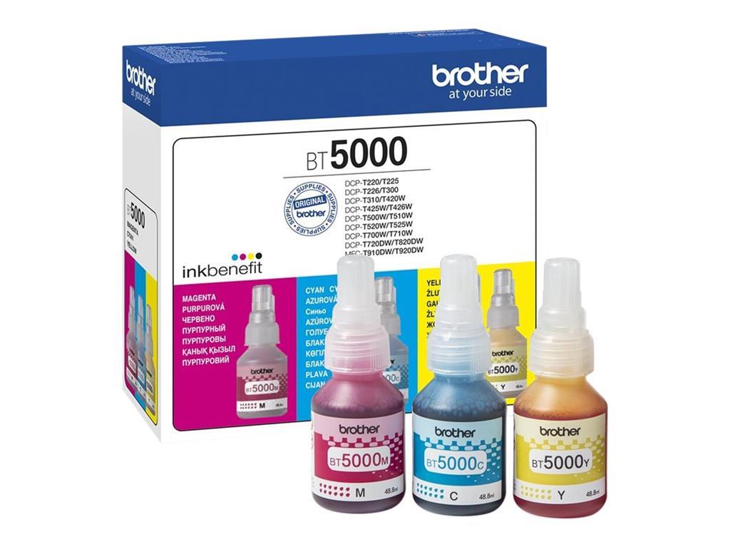 Brother Kartuša BT5000CLVAL, ValuePack 1xCMY DCPT3x0, T4x0, T5x0W, T7x0, MFCT9x0DW