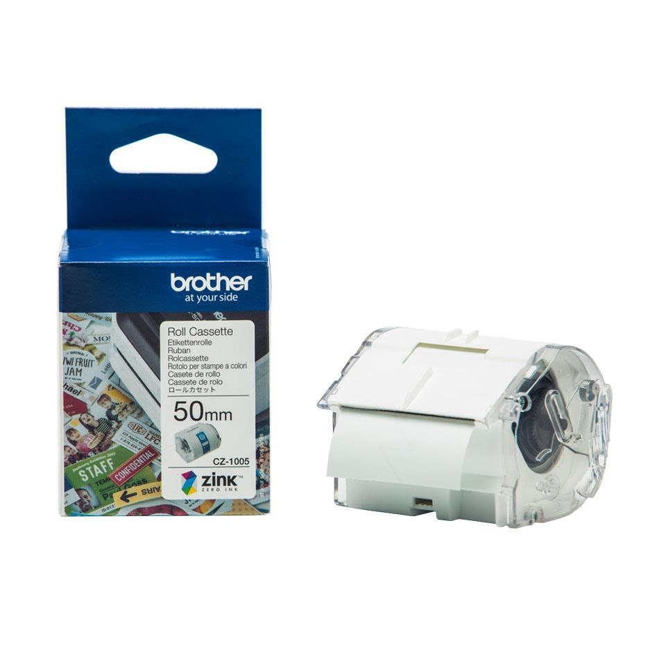Brother Neskončne barvne nalepke 50mm CZ-1005 za VC-500W (VC500W)