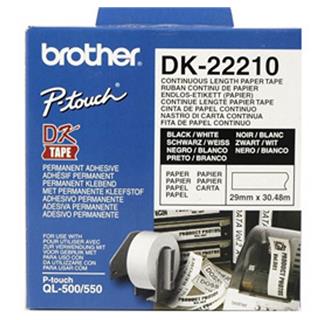 Brother DK22210 Neskončne nalepke - papir
