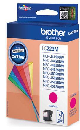 Brother Kartuša LC223M, magenta, 550 strani MFC-J4620DW