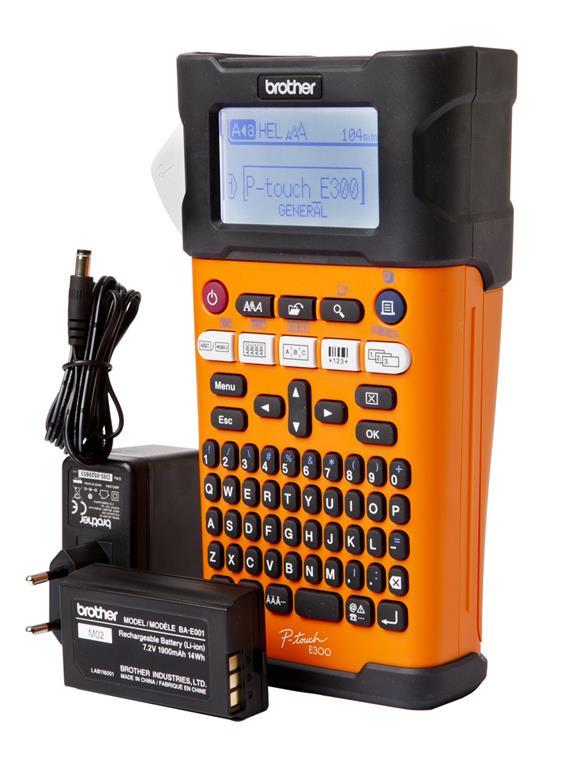 Tiskalnik nalepk brother pt-e300vp