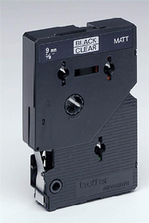 Brother TC-m91 Proz/mat črn 9mm trak za PT 8e/500/2000/3000/5000