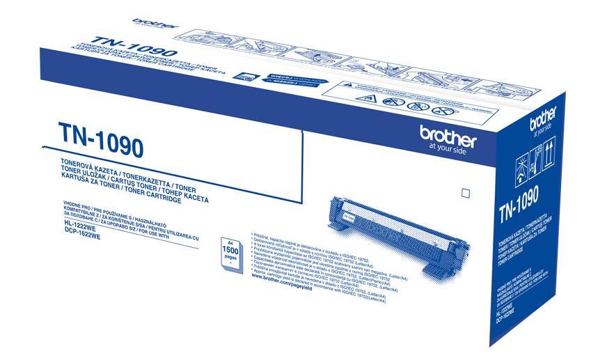 Brother Toner TN1090, črn, 1.500 strani HL-1222WE, DCP-1622WE