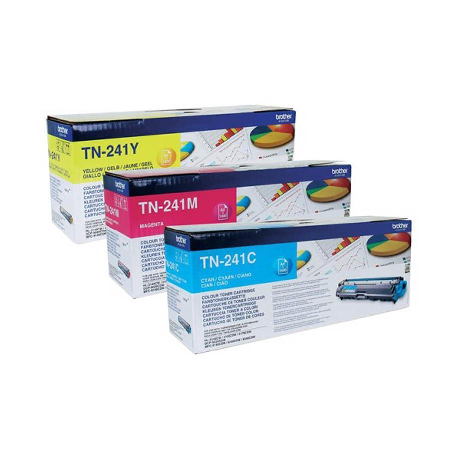 Brother Toner TN241C, cyan, 1.400 strani HL-3140/50/70 DCP-9020, MFC-9140,9330/40