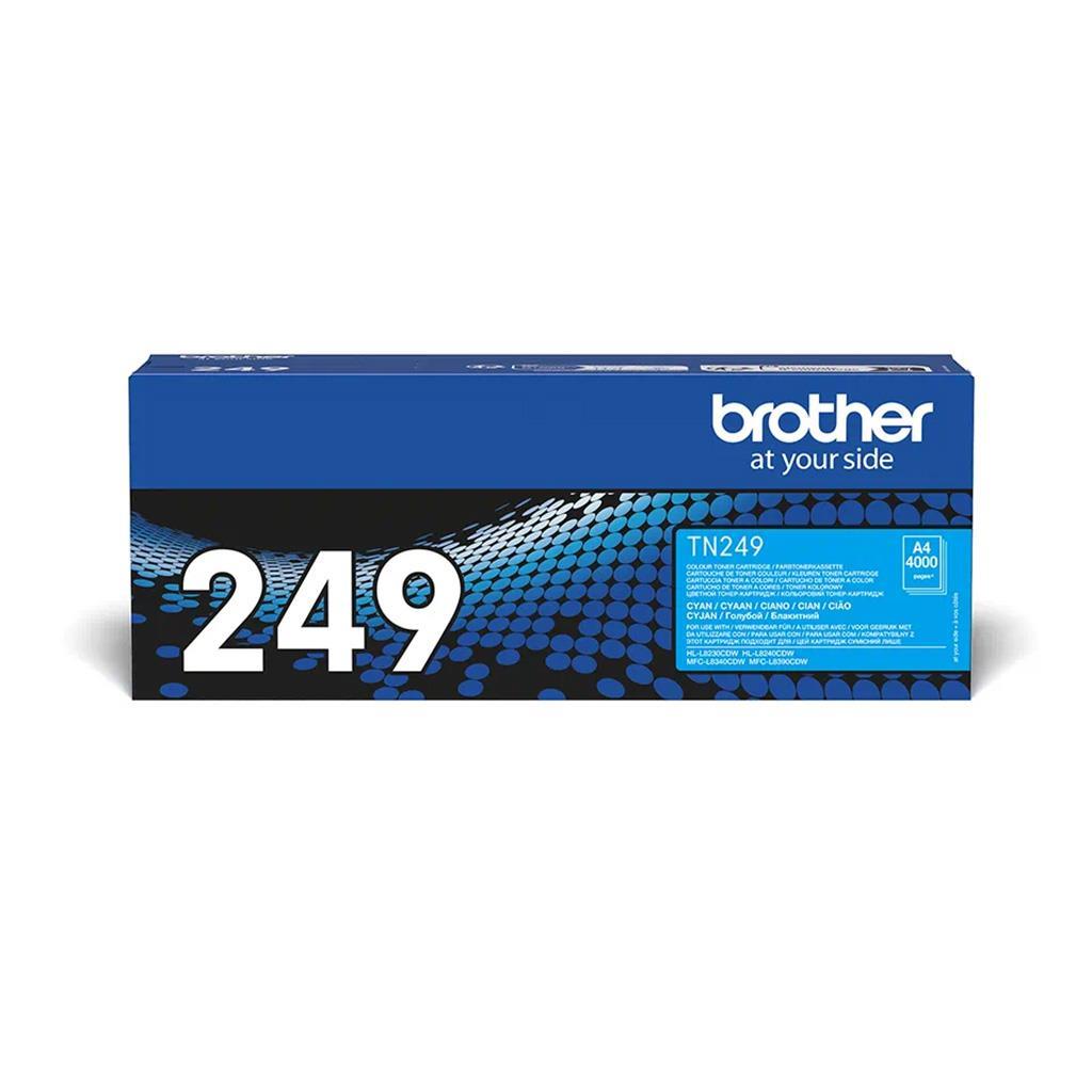 Brother Toner TN249C, cyan, 4.000 strani L8230/L8240/L8340/L8390