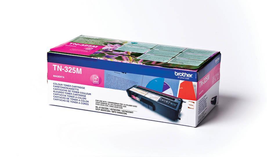 Brother Toner TN325M, magenta, 3.500 strani HL 4140/50/4570 DCP9055/270 MFC9460/9970