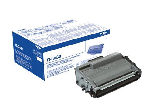 Brother Toner TN3430, črn, 3.000 strani HL-L5XXX,L6XXX DCP-L5XXX,6XXX, MFC-L5/6X