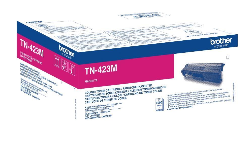 Brother Toner TN423M, magenta, 4.000 strani HL-L8260/8360, DCP-L8410, MFC-L8690/8900