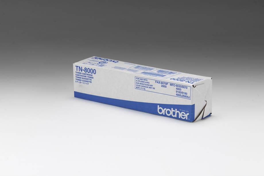 Brother Toner TN8000, črn, 2.200 strani FAX2850/8070 MFC4800/9030 /70/9160/80