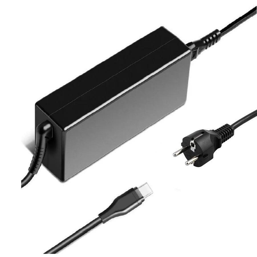 CoreParts Polnilnik za prenosnike USB-C, 90W 15-20V/3-4.5A