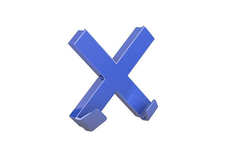 Dahle Magnet MEGA CROSS XL moder, 90x90mm