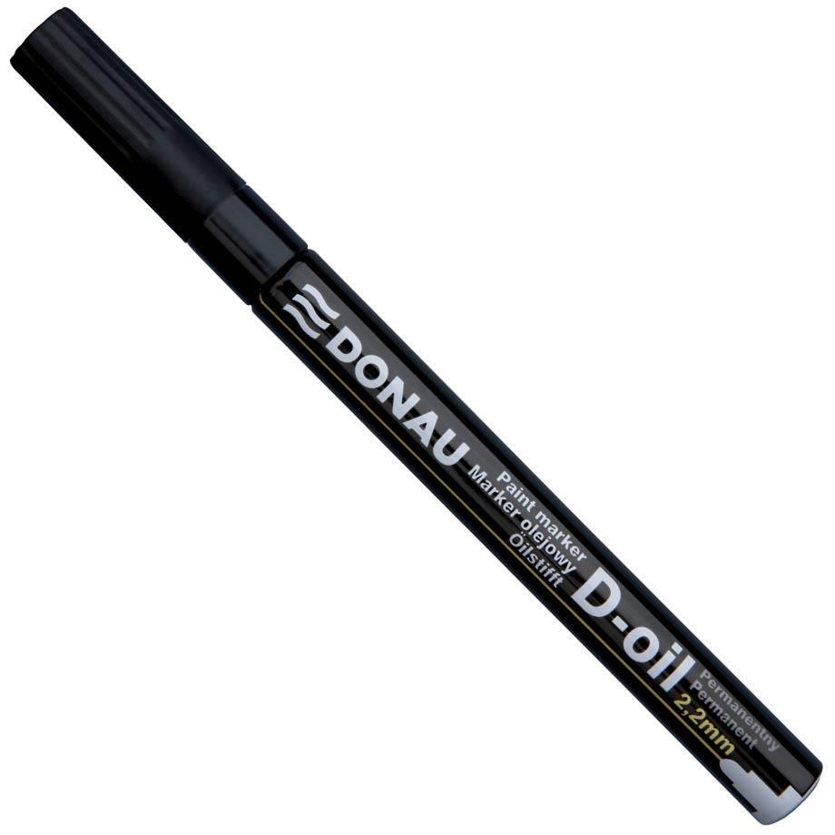 Donau Marker oljni D-oil 2,2mm črn  12 KOS