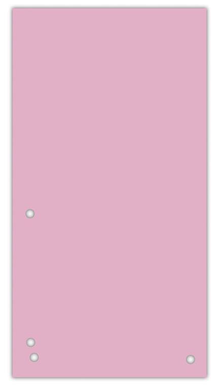 Donau Ločilni listi ozki 235x105mm, roza