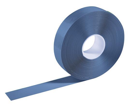 Durable Trak za označevanje tal DURALINE moder 50 mm x 0,5 mm x 30 m