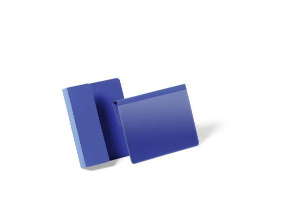 Durable Žepki z zavihki za označevanje A6 ležeči modri, 50 kos *****