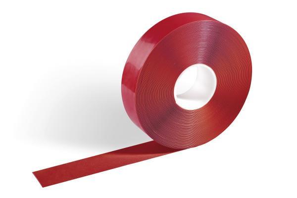 Durable Trak za označevanje tal DURALINE STRONG rdeč, 50 mm x 1,2 mm x 30 m
