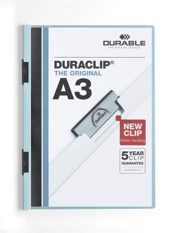 Durable Mapa Duraclip (2218) A3 modra