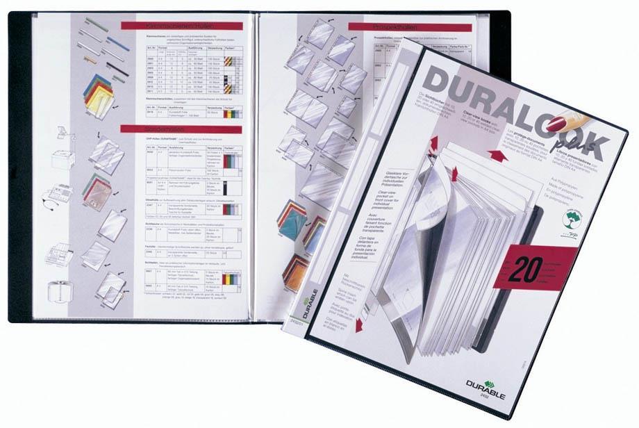 Durable Mapa Duralook plus (2431), 10 vložnih žepov
