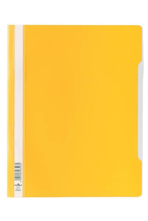 Durable Mapa s sponko (2570) rumena