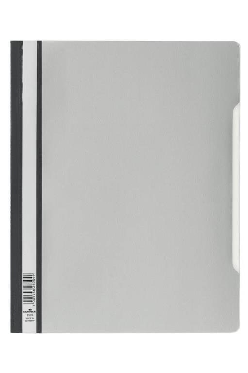 Durable Mapa s sponko (2570) siva
