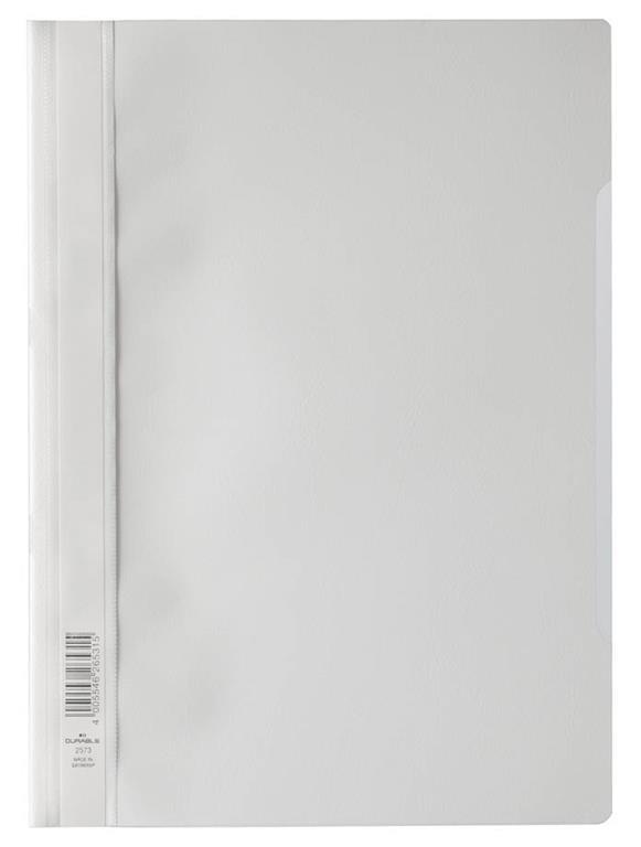 Durable Mapa s sponko (2573) bela