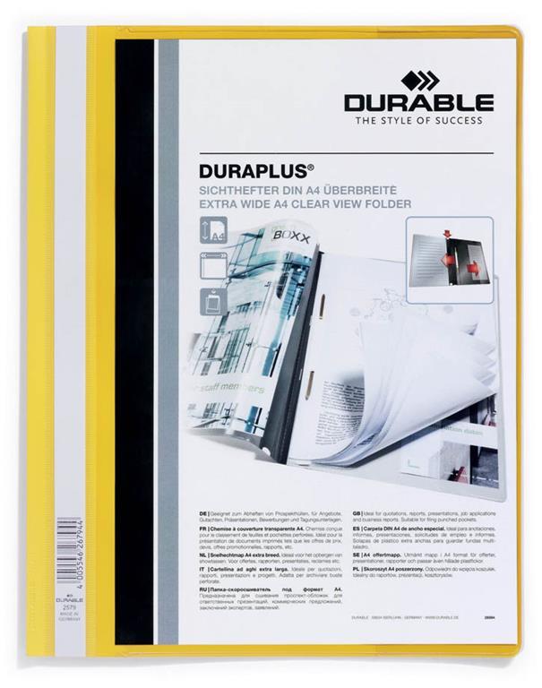 Durable Mapa Duraplus (2579) rumena