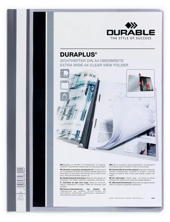 Durable Mapa Duraplus (2579) siva