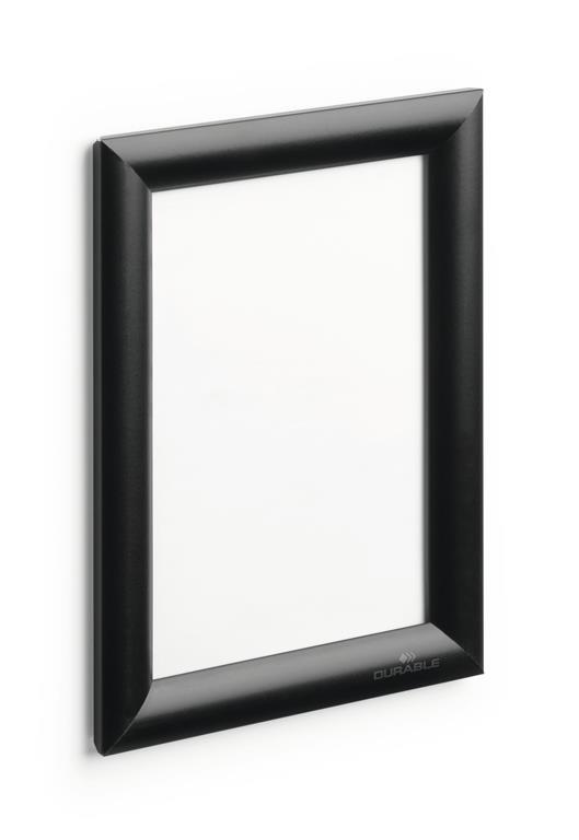 Durable Aluminijast okvir Snap A5, črn