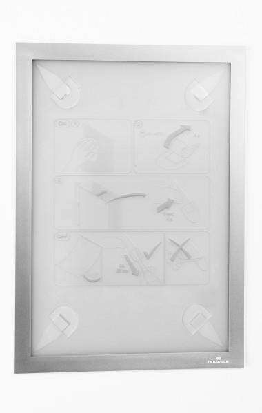 Durable Okvir DURAFRAME WALLPAPER A4, srebrn 1 kos