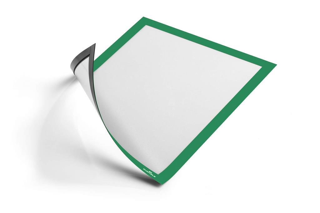 Durable Okvir DURAFRAME MAGNETIC A4, zelen 5 kos