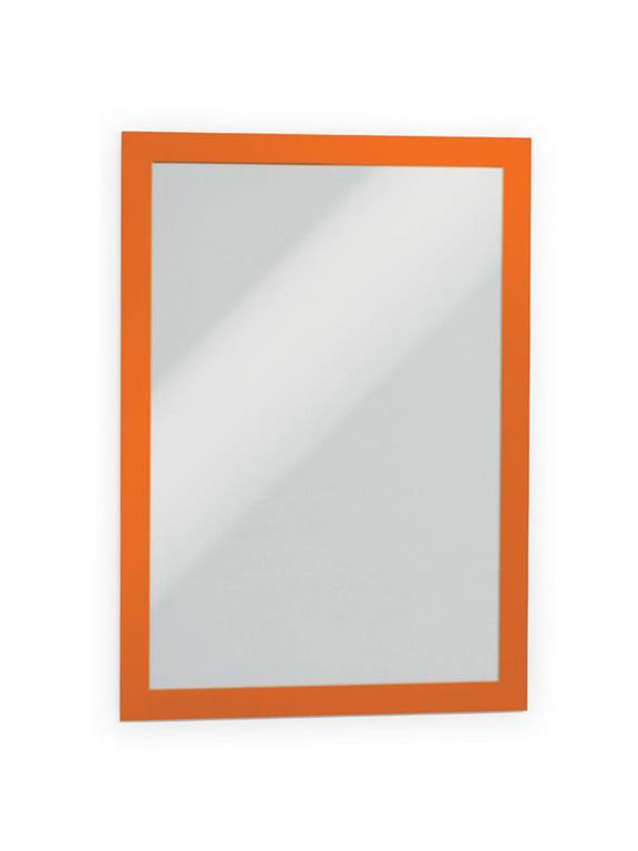 Durable Okvir DURAFRAME A4, oranžen, 2 kos