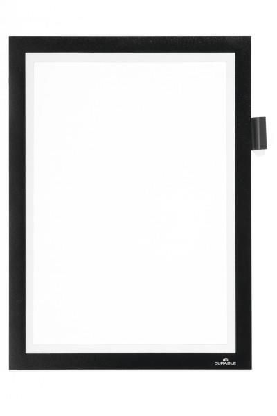 Durable Okvir DURAFRAME MAGNETIC NOTE A4, črn