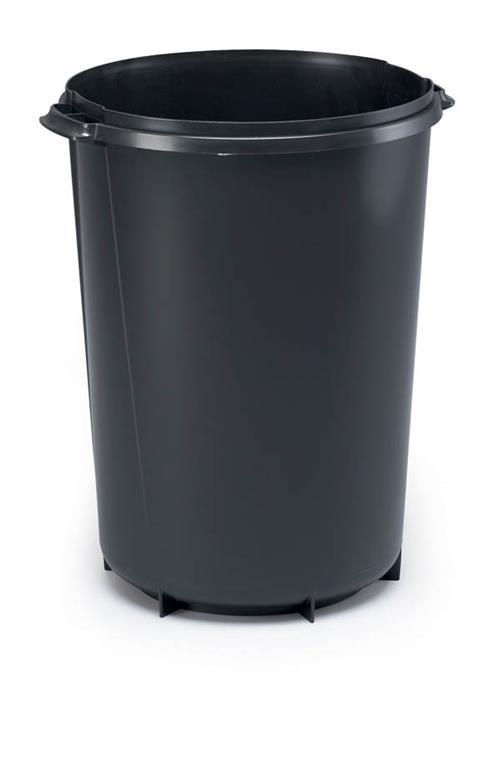 Durable Durabin koš okrogel 40l recikliran črn