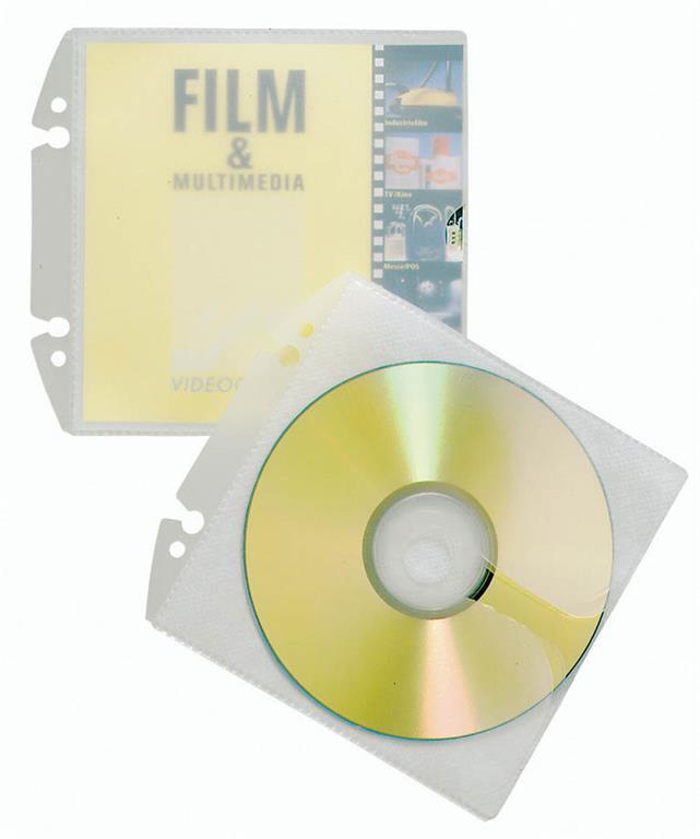 Durable Vložne mape Easy za CD/DVD(5223), 10 kos