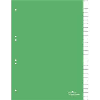 DURABLE Ločilni listi A4 1/25 (6224) zeleni