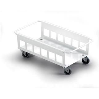 DURABLE Durabin voziček za koš 60l bel