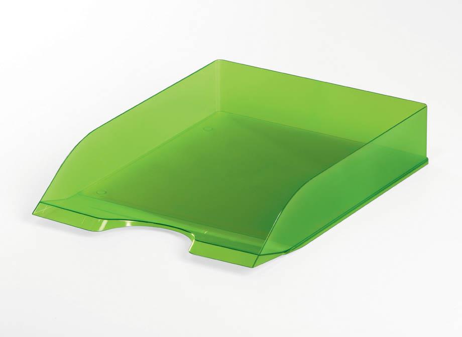 Durable Pisemski odlagalnik BASIC prosojno zelen
