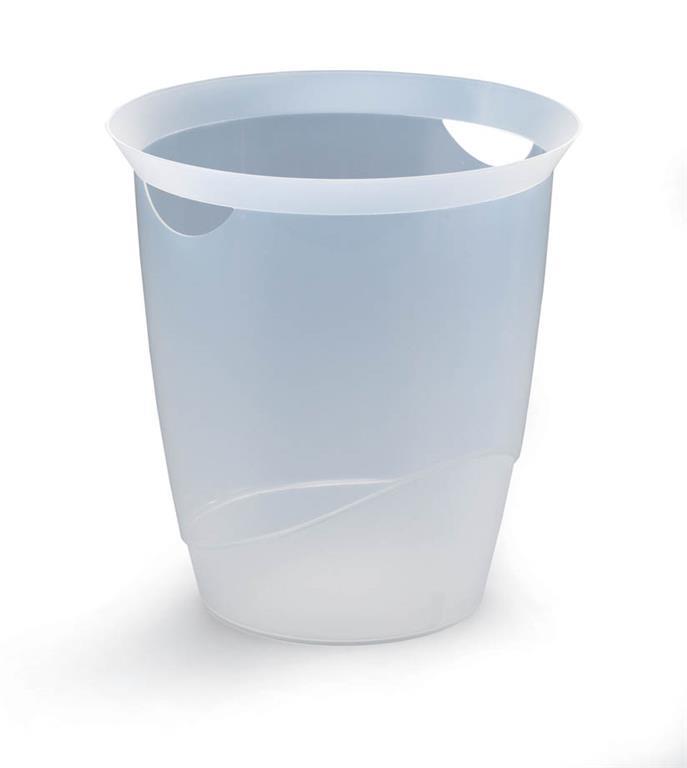Durable Koš za smeti TREND prozoren