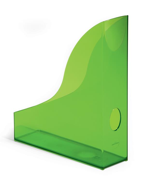 Durable Stojalo za revije BASIC prosojno zeleno