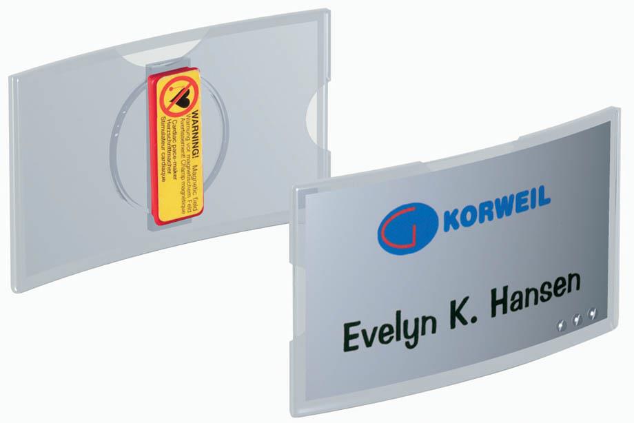 Durable Identifikacijske kartice 40x75mm (8123) 25 kos, magnetne