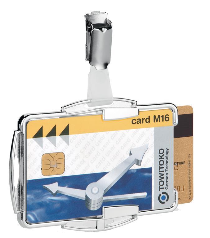 Durable Nosilec za 2 magn.kartici (RFID zaščita) (8902), 10 kos