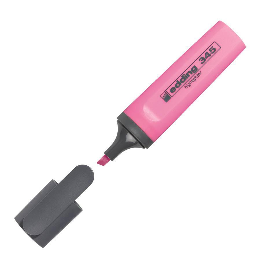 Edding Tekst marker E-345, roza  10 KOS