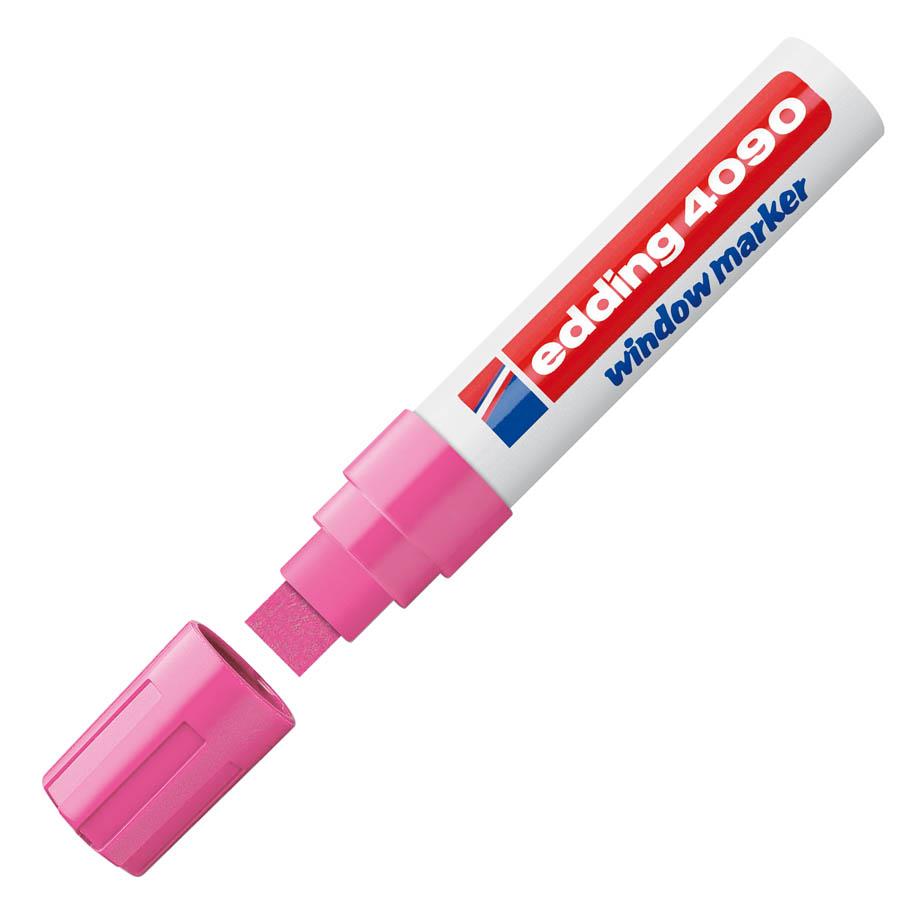 Edding Marker kredni E-4090, 4-15 mm, neon roza
