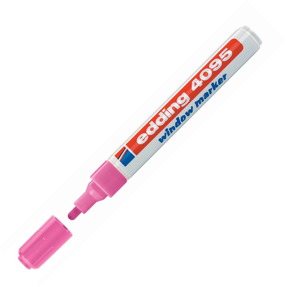 Edding Marker kredni E-4095, 2-3 mm, neon roza