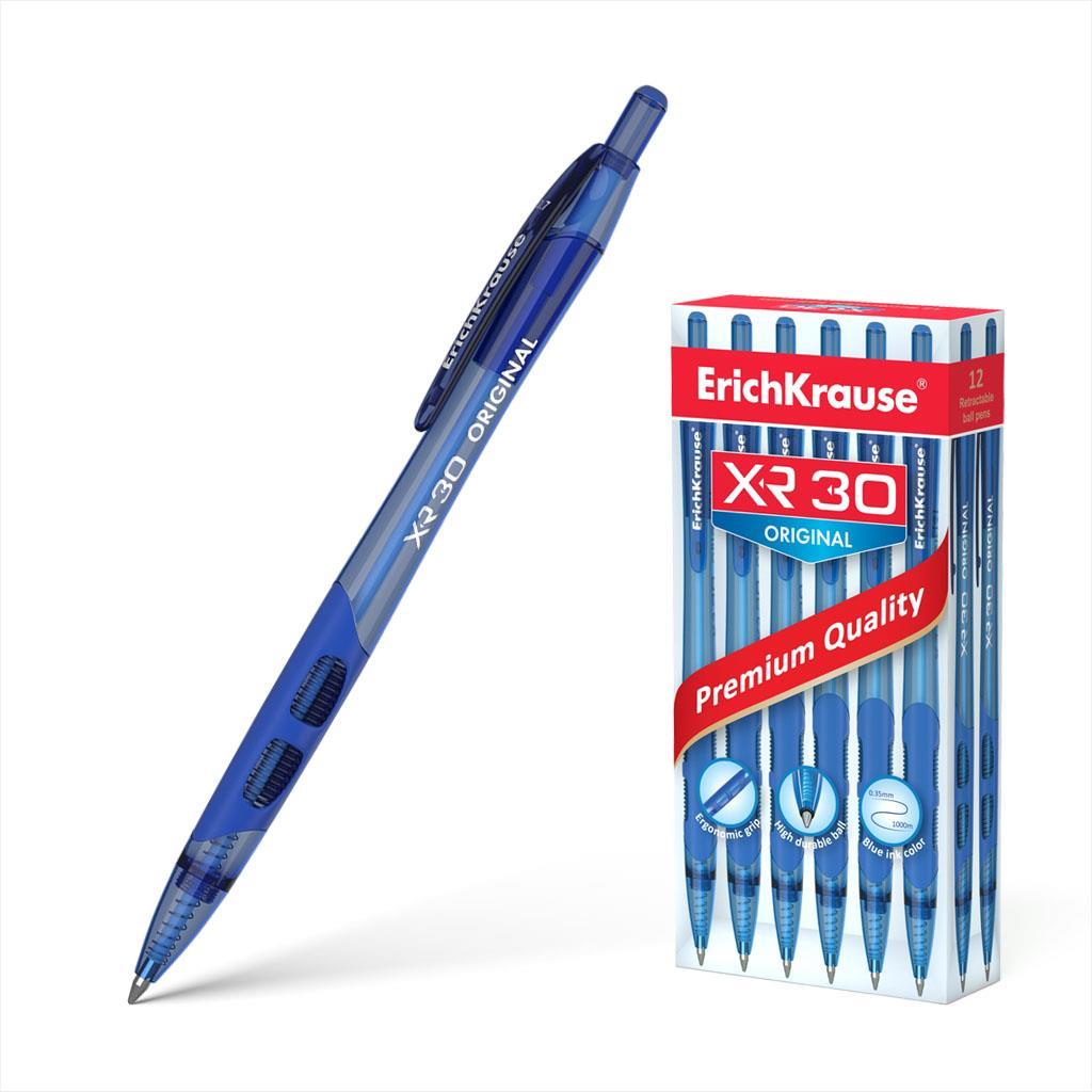 ErichKrause Kemični svinčnik XR-30, moder  12 KOS