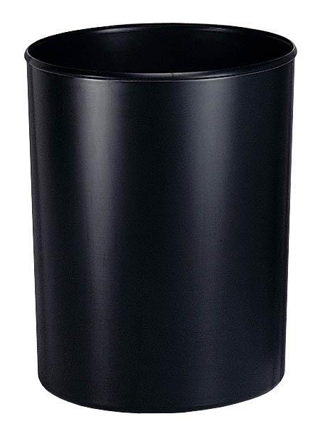 HAN Koš za smeti negorljiv, črn aluminijast vstavek
